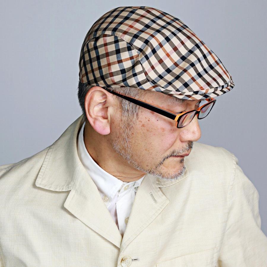 帽子 ハンチング帽 メンズ ダックス ファッション Daks チェック 総柄 コットン ブリティッシュ お洒落 ハウスチェック ベージュ系 D25 010 Elehelm帽子通販専門店 通販 Yahoo ショッピング