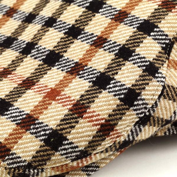ハンチング DAKS ダックス ウールタータン 秋冬 メンズ 帽子 ハウスチェック DAKS（ダックス） ハンチング ウールタータン 秋冬 メンズ 帽子 ハウス
