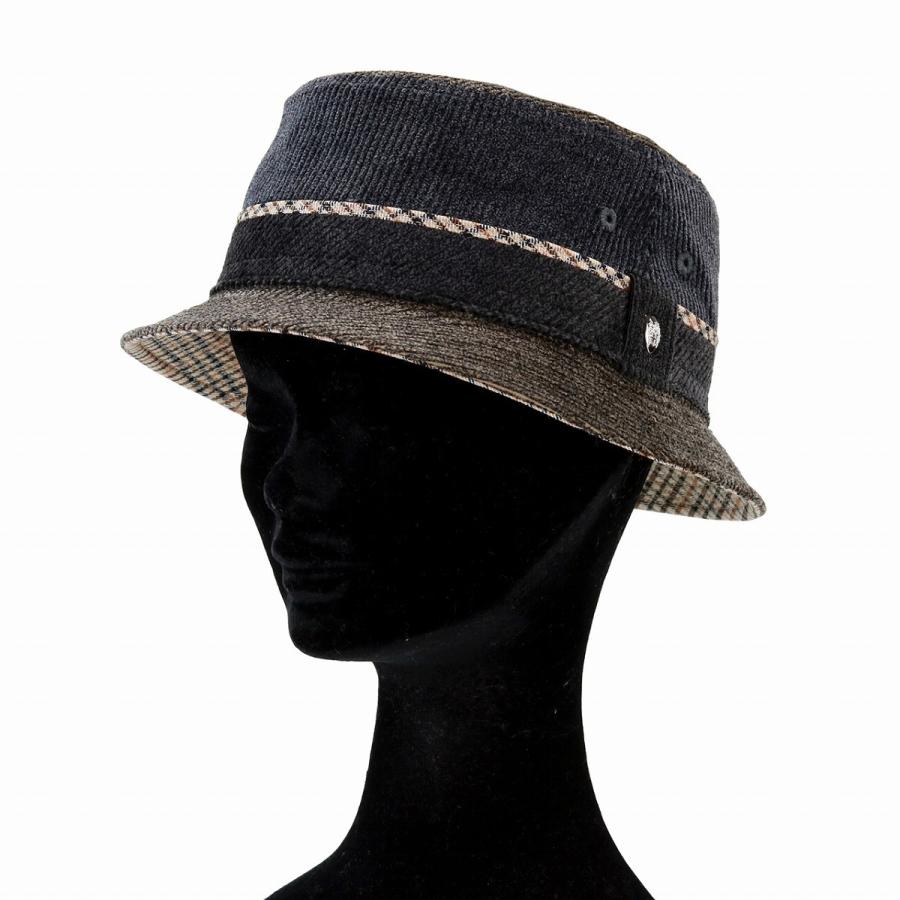 DAKS（ダックス） ハット 秋冬 サファリハット コーデュロイ DUCA