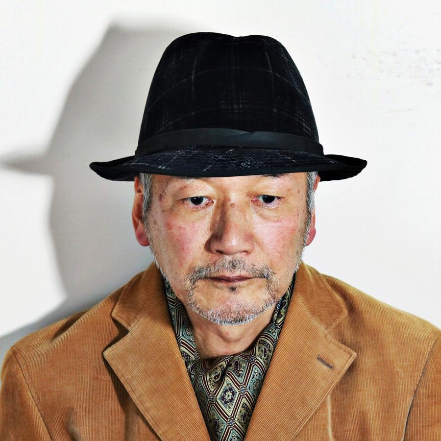 DAKS 帽子 チェック ベルベット daks Pontoglio Belvet アマレッタ ピノ型 綿100% ダックス 中折れ ハッ DAKS（ダックス） チェック 中折れ帽 ベルベット Pontoglio Belvet