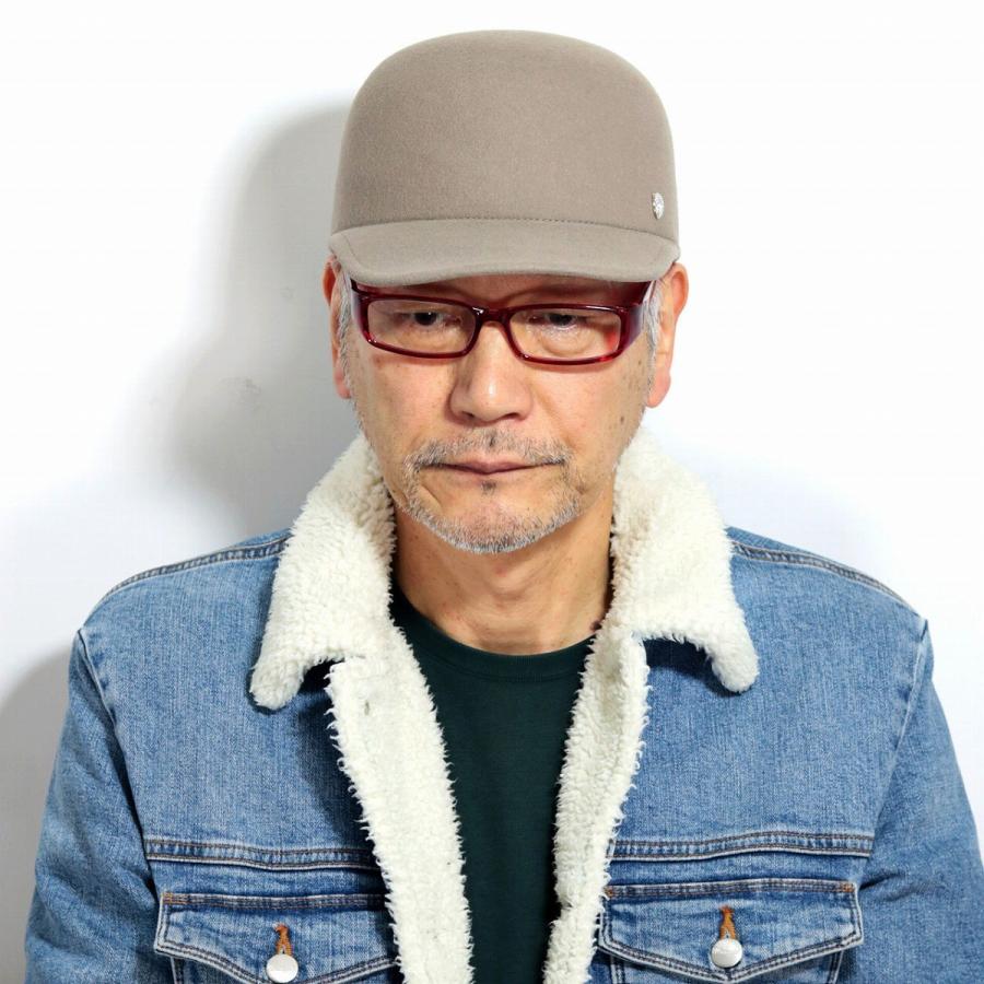 DAKS 帽子 キャップ フェルト ジョッキーキャップ ダックス
