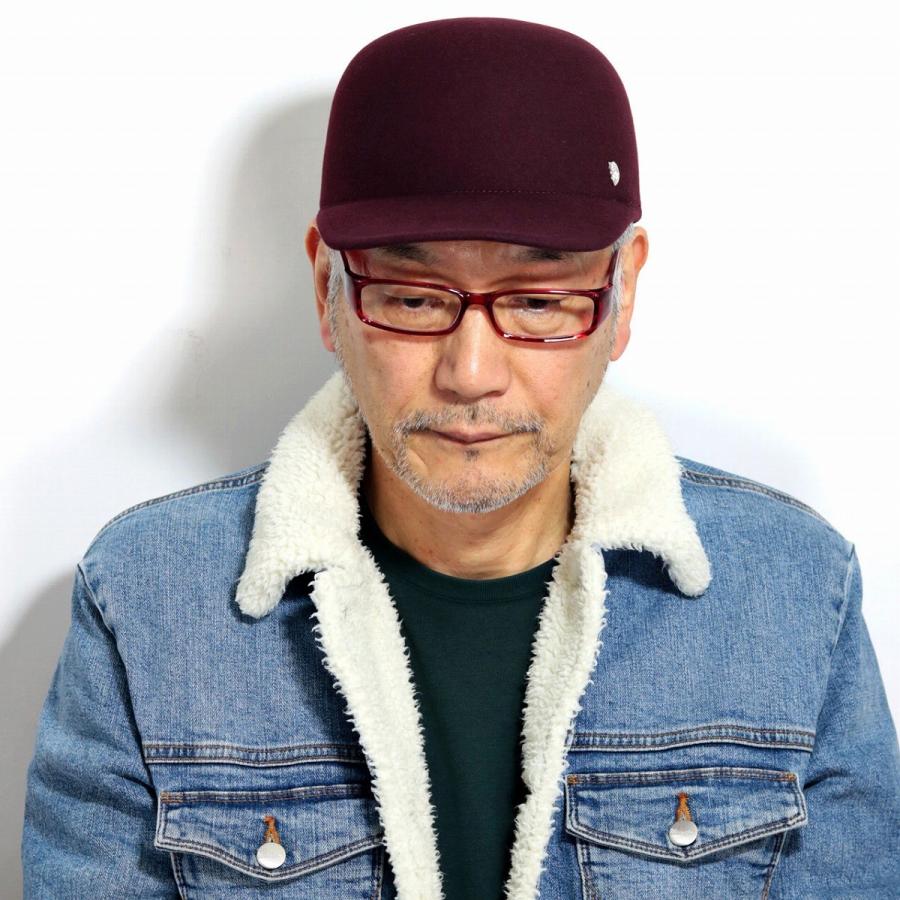GEロゴフェルトウールCAP カーキ　90年代 GEロゴフェルトウールCAP カーキ 90年代