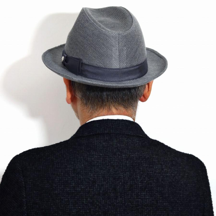 軽い ハット 秋 冬 メンズ 中折れハット ダックス ブランド 秋冬 サーモニット Daks 帽子 グレー D3773 071 Elehelm帽子通販専門店 通販 Yahoo ショッピング