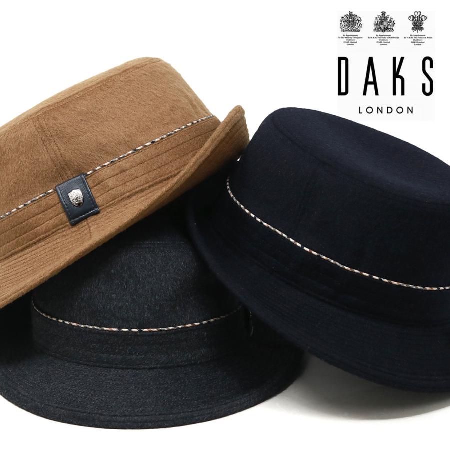 DAKS（ダックス） メンズ 帽子 暖かい ハット アルペンハット シンプル
