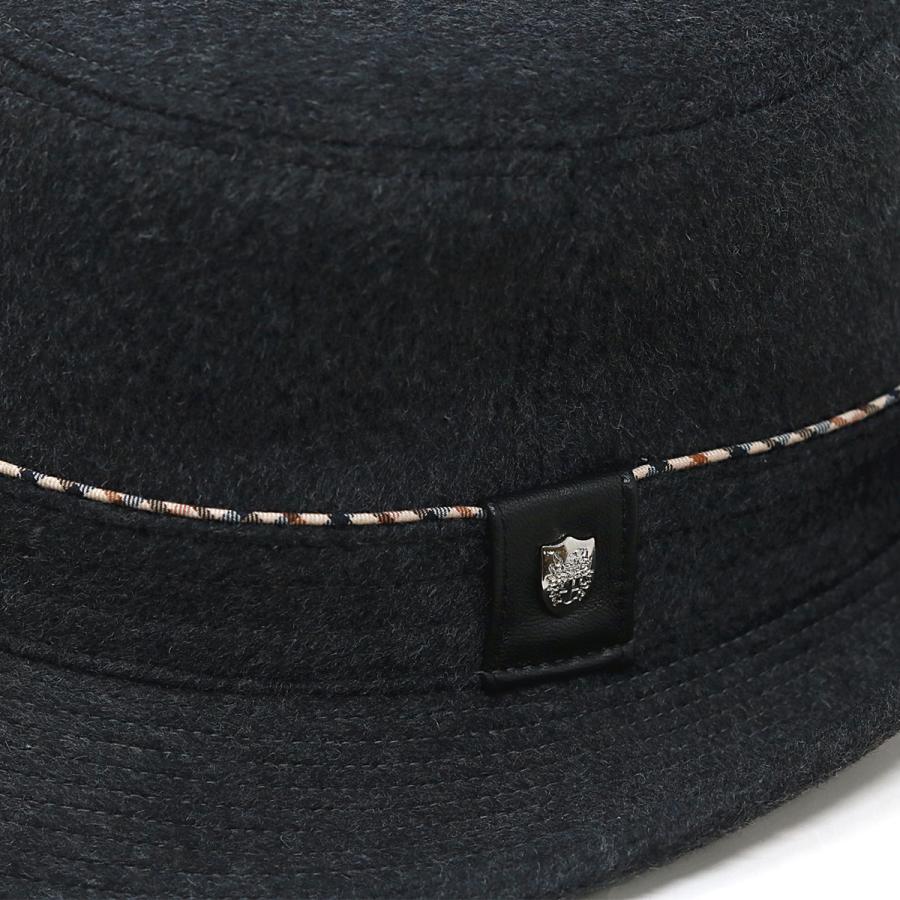 DAKS（ダックス） メンズ 帽子 暖かい ハット アルペンハット シンプル
