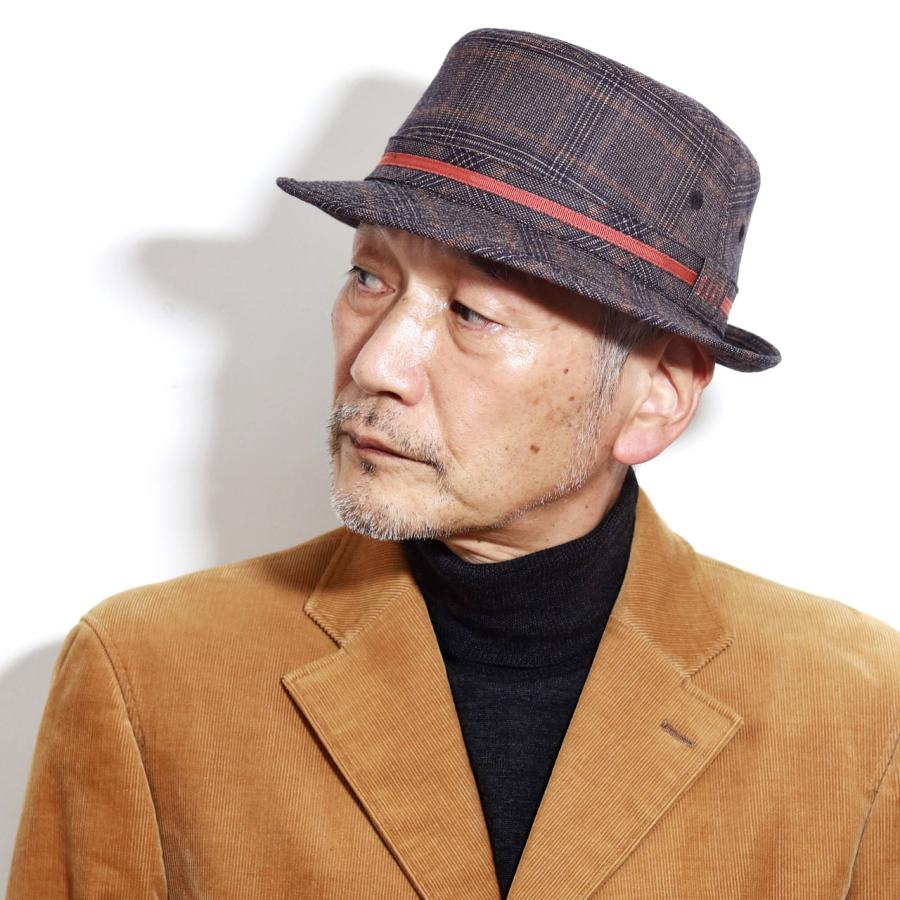 アルペンハット ハット メンズ 帽子 60代 紳士帽子 フランネル 50代 秋 冬 紳士ハット ダックス 70代 チェック柄 ネイビー D30 013 Elehelm帽子通販専門店 通販 Yahoo ショッピング