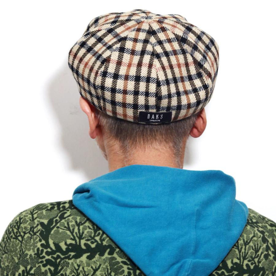 DAKS（ダックス） バルモラルチェック キャスケット メンズ ハウス