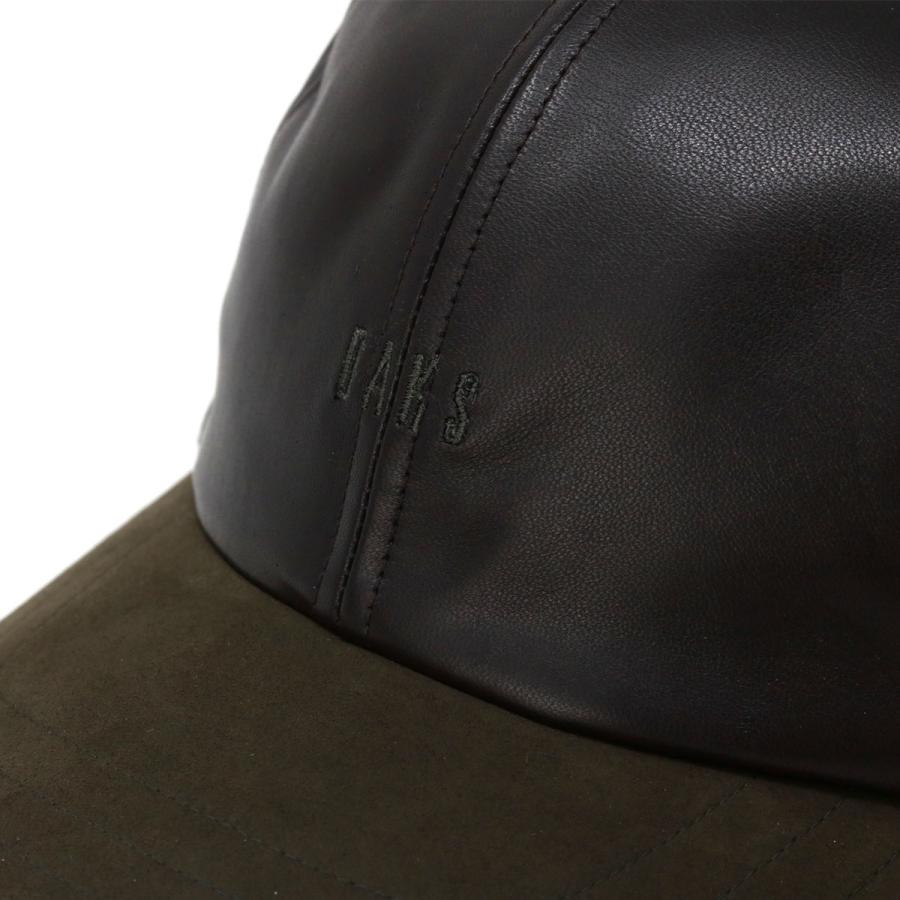 DAKS（ダックス） 本革 キャップ メンズ 秋冬 シープレザー 防寒 バイ