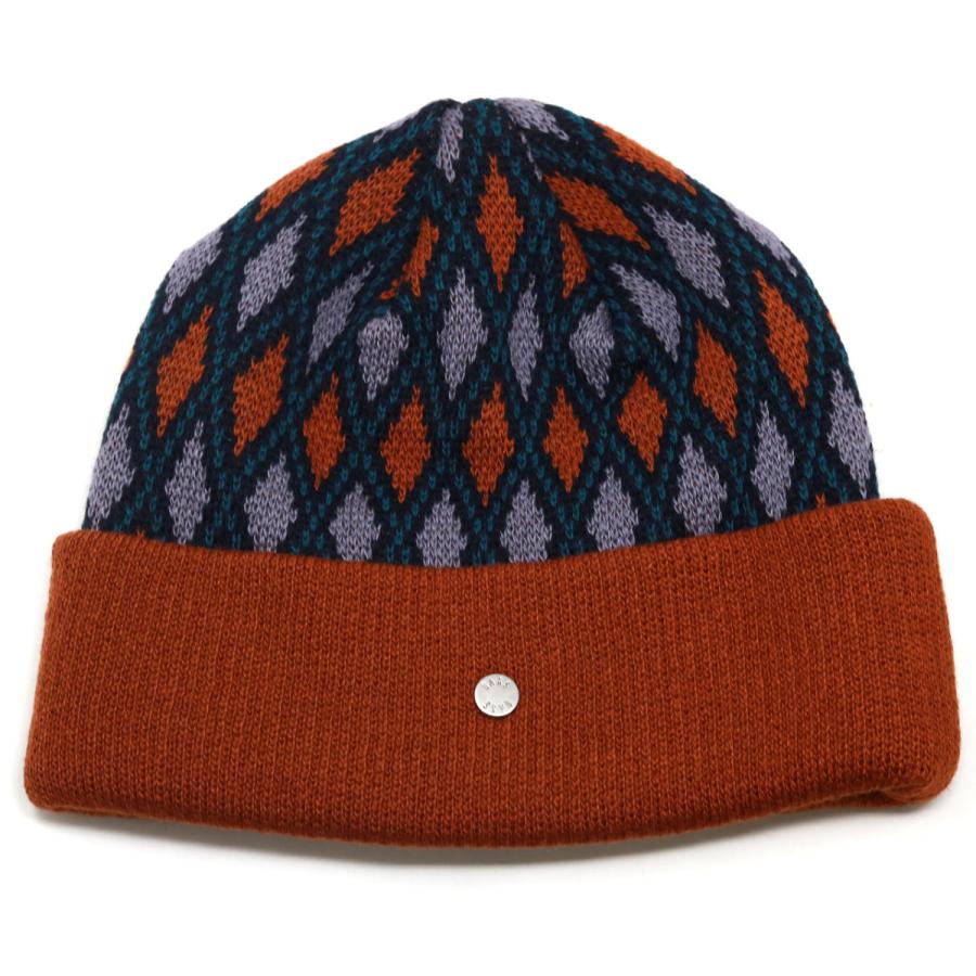 DAKS ハウスチェック ダックス ニット メンズ ニット帽 チェック 英国