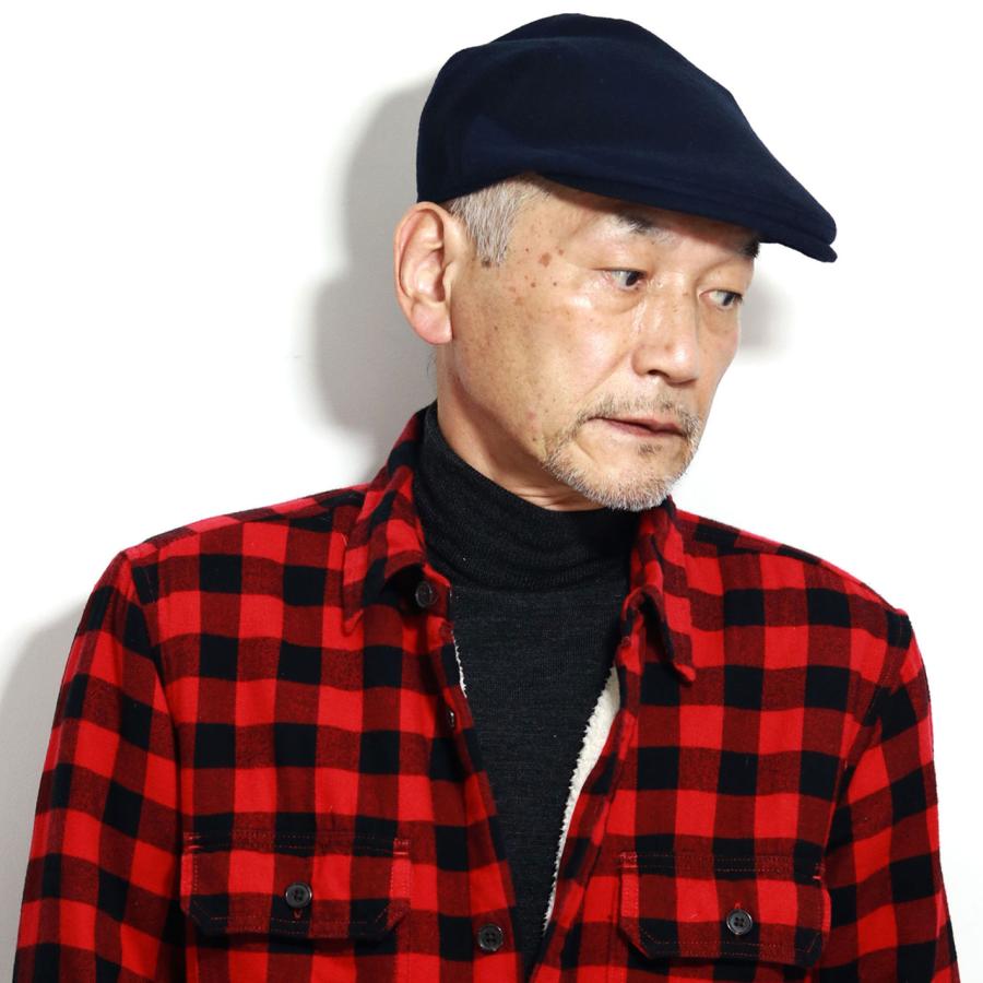 DAKS（ダックス） ハンチング カシミヤ 帽子 メンズ カシミア 冬
