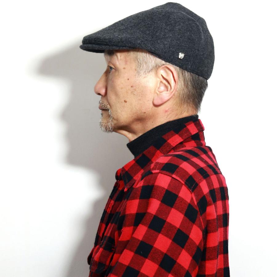 DAKS（ダックス） ハンチング カシミヤ 帽子 メンズ カシミア 冬