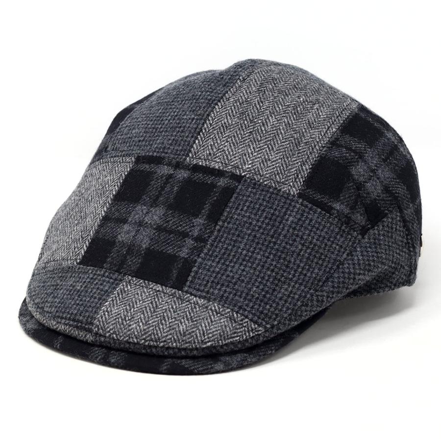 【DAKS　ハンチング　Ｌサイズ】新品　未使用品　冬用 DAKS 爆買 ブランド 帽子 メンズ 秋冬 ハンチング チェック 柄