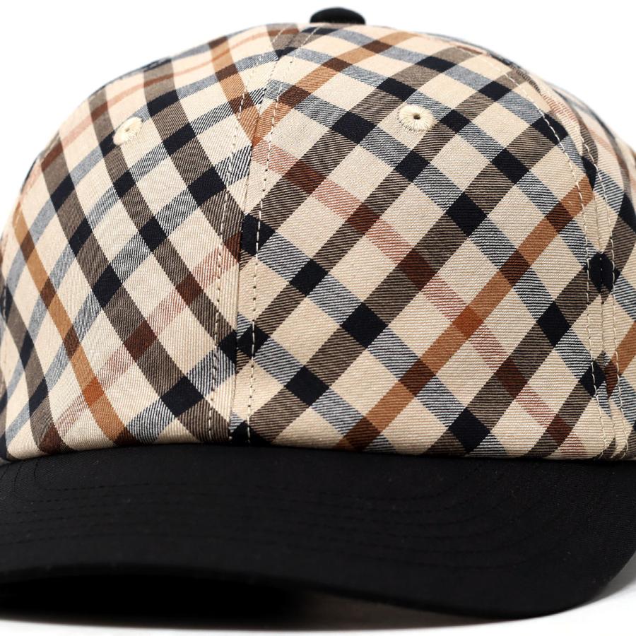 DAKS（ダックス） ハウスチェック メンズ チェック オックス キャップ