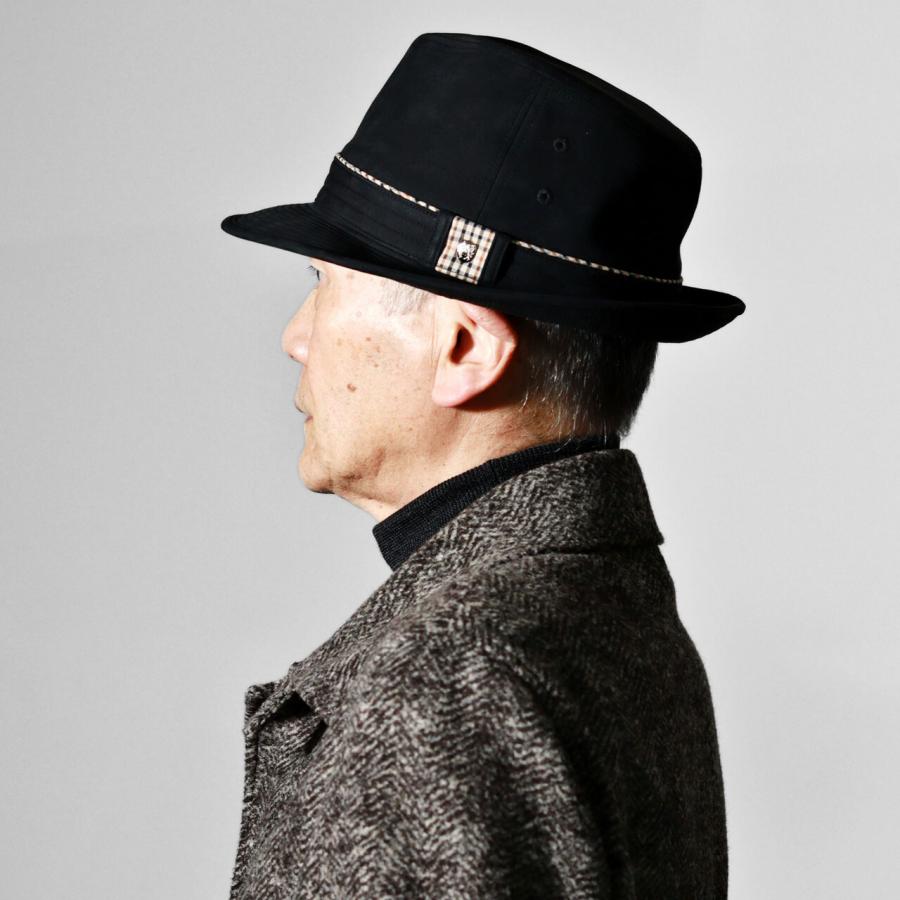 DAKS（ダックス） 帽子 ハット メンズ 中折れハット スエード 紳士