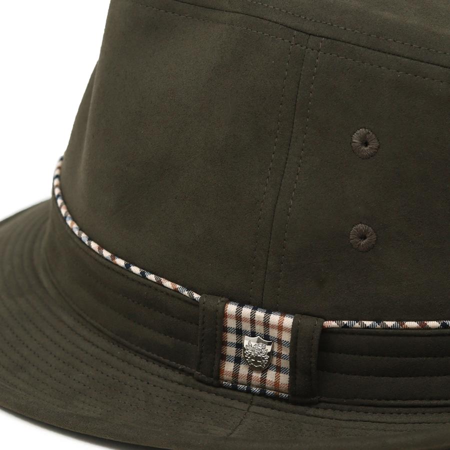 DAKS（ダックス） 帽子 ハット メンズ 中折れハット スエード 紳士