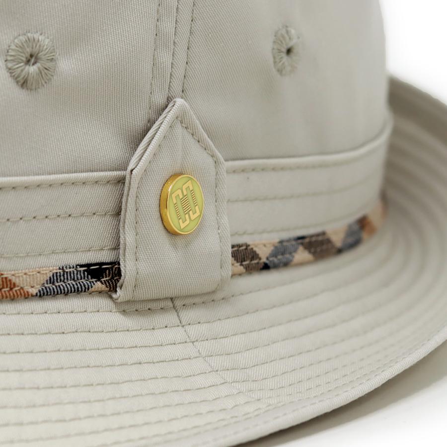 DAKS（ダックス） コートクロス アルペンハット 帽子 メンズ 春 夏