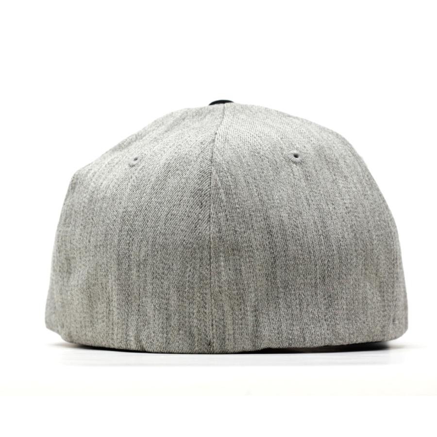 Volcom グレー チェック ベースボールキャップ VOLCOM ボルコム キャップ メンズ EURO XFIT CAP 帽子 ベース
