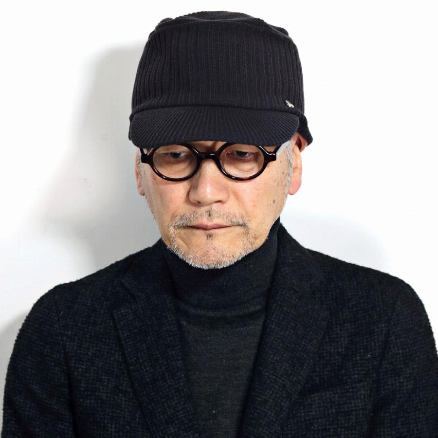 DAKS（ダックス） ニット帽 ニットキャップ ブランド つば付ニット帽