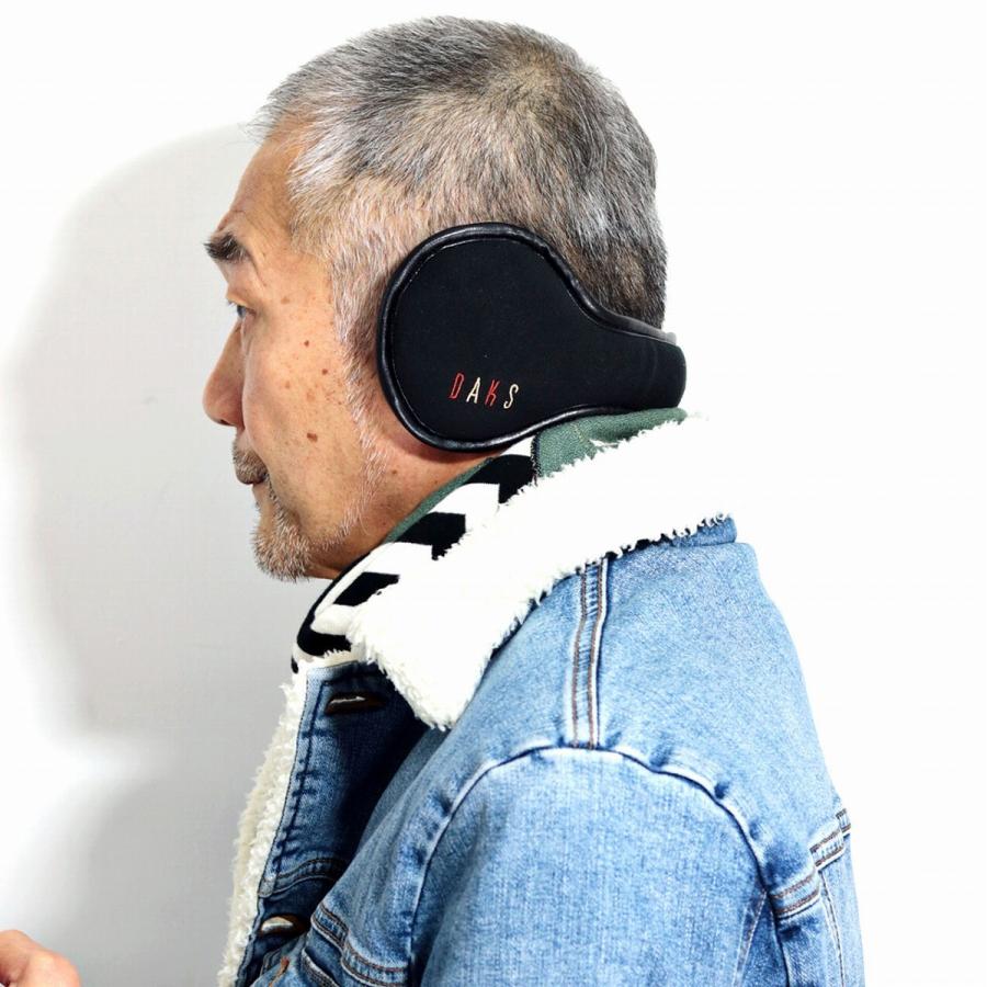 イヤーマフ 耳あて ダックス フリース Daks ブランド イヤマフ 防寒 イヤーウォーマー 黒 ブラック D55 011 Elehelm帽子通販専門店 通販 Yahoo ショッピング