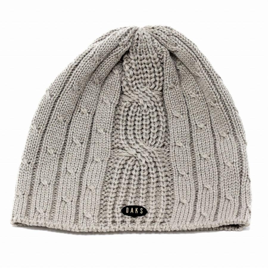 新品未使用　ダックス DAKS  ニットベレー帽(グレー系色) d1931-061_1.jpg