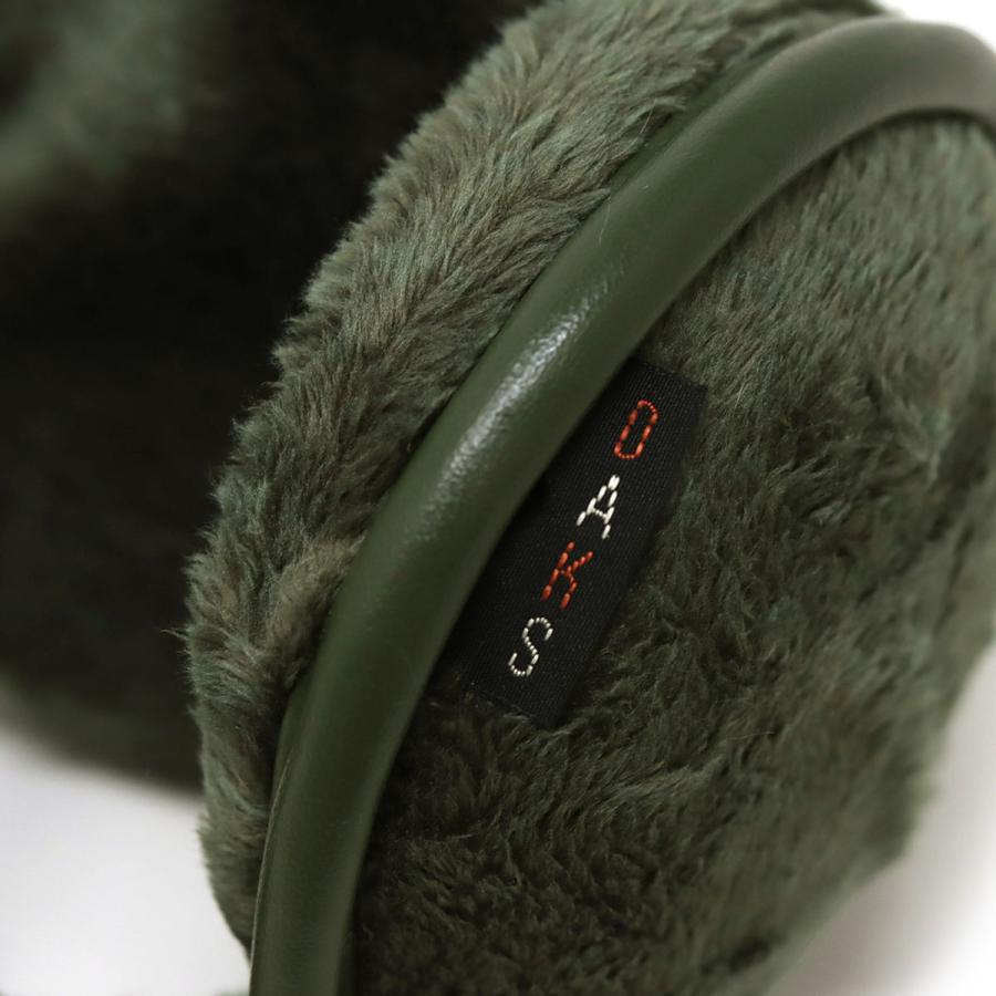 耳あて フリース DAKS 送料無料 バックアーム イヤマフ 耳当て ダックス 小物 イヤーマフ メンズ 秋冬 防寒 レディース ファッション