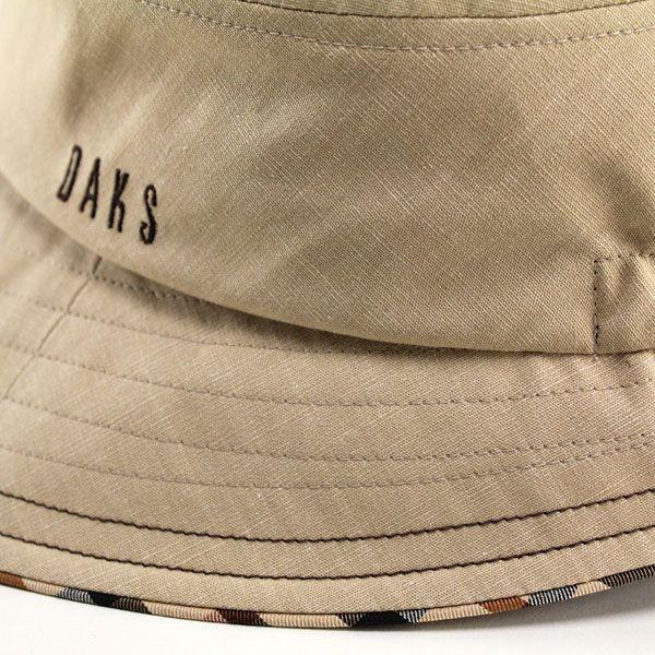 DAKS（ダックス） 帽子 春夏 コットン100％先染クロッシェ ハット