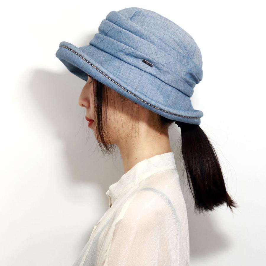 帽子 紫外線対策 レディース セーラーハット 春夏 ハット つば広 DAKS ダックス 婦人用 涼しい UVカット 紫外線対策 セーラーハット 婦人帽子｜elehelm-hatstore｜18