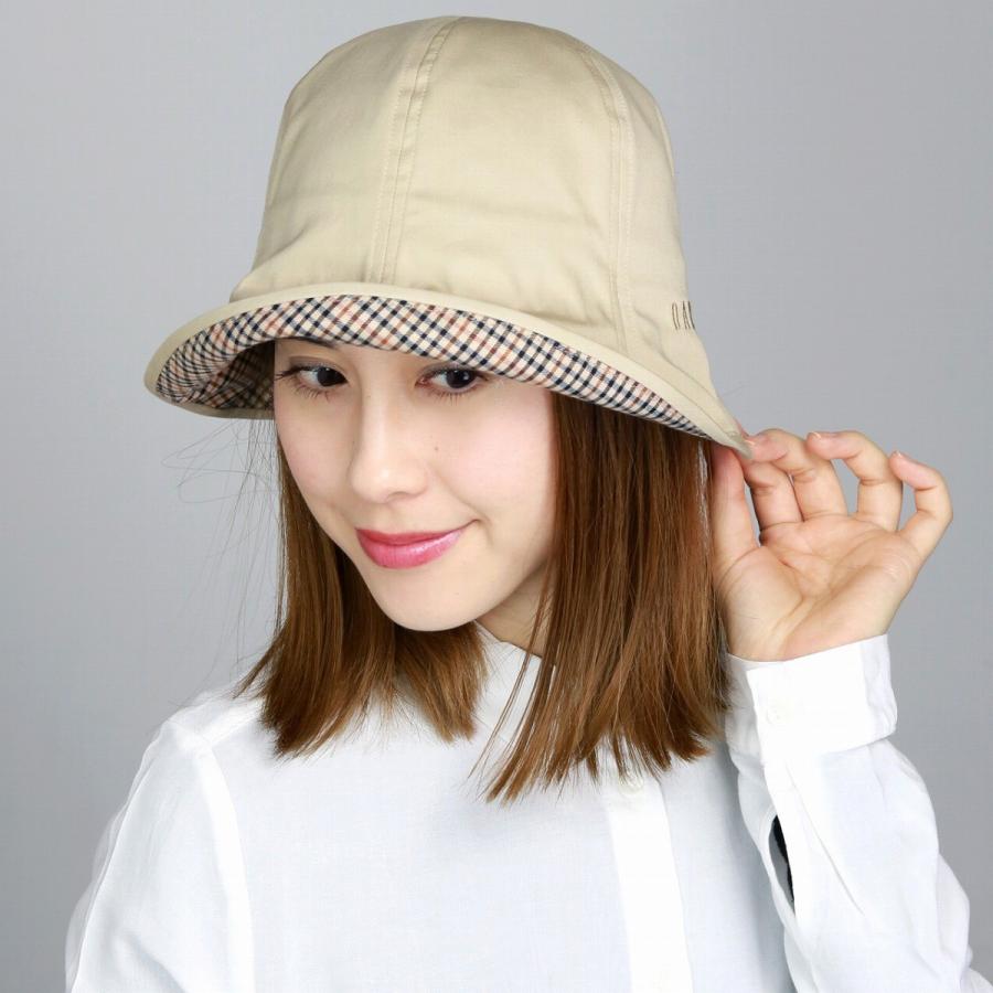 DAKS UV加工 チューリップハット 帽子 レディース ハット 婦人 ダックス 日本製 ハウスチェック 春夏 ベージュ  :d7218-006:ELEHELM帽子通販専門店 - 通販 - Yahoo!ショッピング