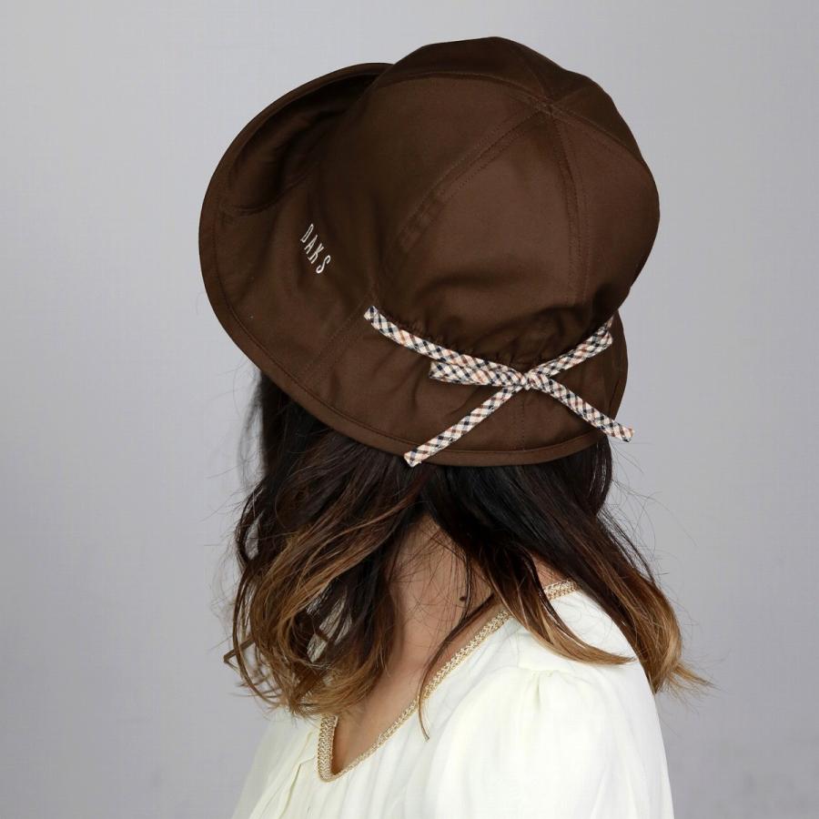 DAKS（ダックス） チューリップハット レディース ハット UV加工 婦人