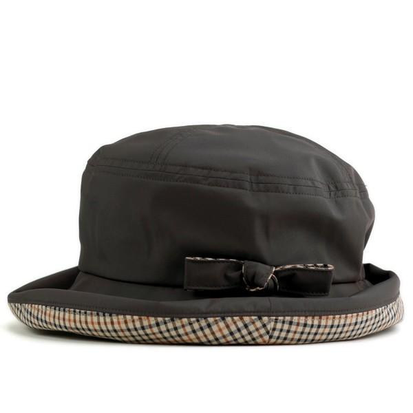 ハット 日よけ DAKS ダックス オールシーズン 遮光 99.99% 帽子 レディース 婦人 セーラー ハット 日本製 ブラウン 茶 DAKS（ダックス） ハット 日よけ オールシーズン 遮光 99.99% 帽子