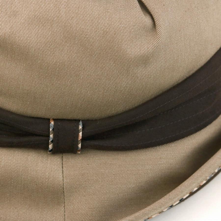 DAKS（ダックス） マイクロライトスエード UV加工 セーラーハット 帽子