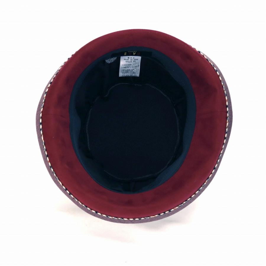 DAKS（ダックス） マイクロライトスエード UV加工 セーラーハット 帽子