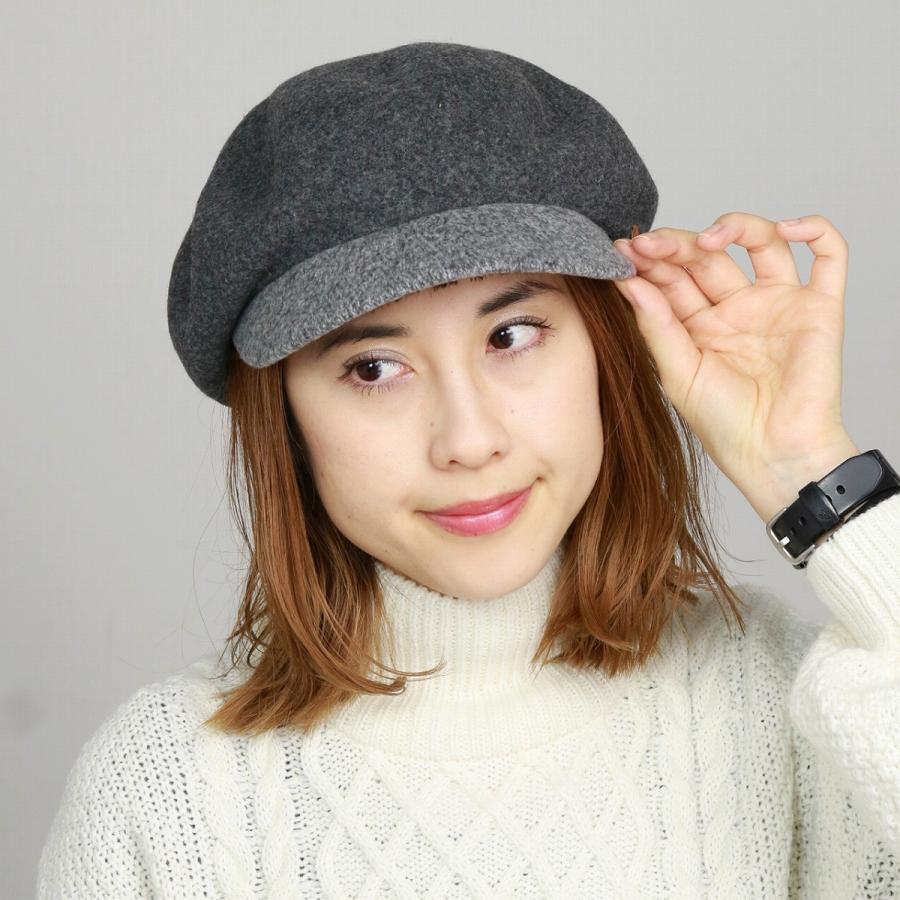 レディース 帽子 お洒落 ウール素材 キャスケット 日本製 秋冬 英国ブランド Daks ミセス ダックス バスクキャスケット ウールフェルト チャコール Oncampusart Co Uk