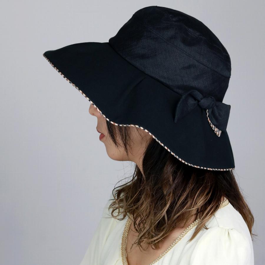 春夏 レディース ダックス 麻 透明感 帽子 Uvカット 日除け シースルー ハット 涼しい帽子 Daks チェック ツバ広 ハット 黒 ブラック D9127 011 Elehelm帽子通販専門店 通販 Yahoo ショッピング