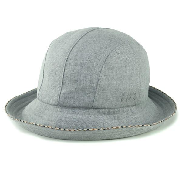 帽子 日本製 ダックス セーラーハット 婦人 ハット 秋冬 DAKS レディース 上品 グレー