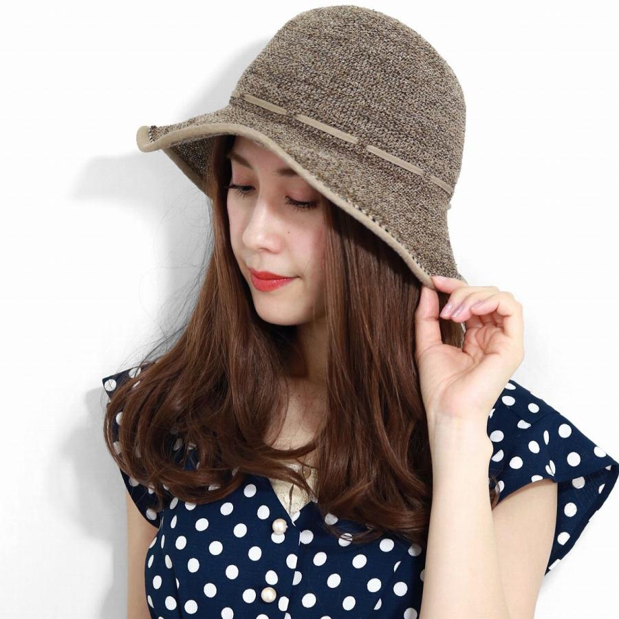 DAKS 帽子 レディース UV つば広 UVカット 日除け ブランド