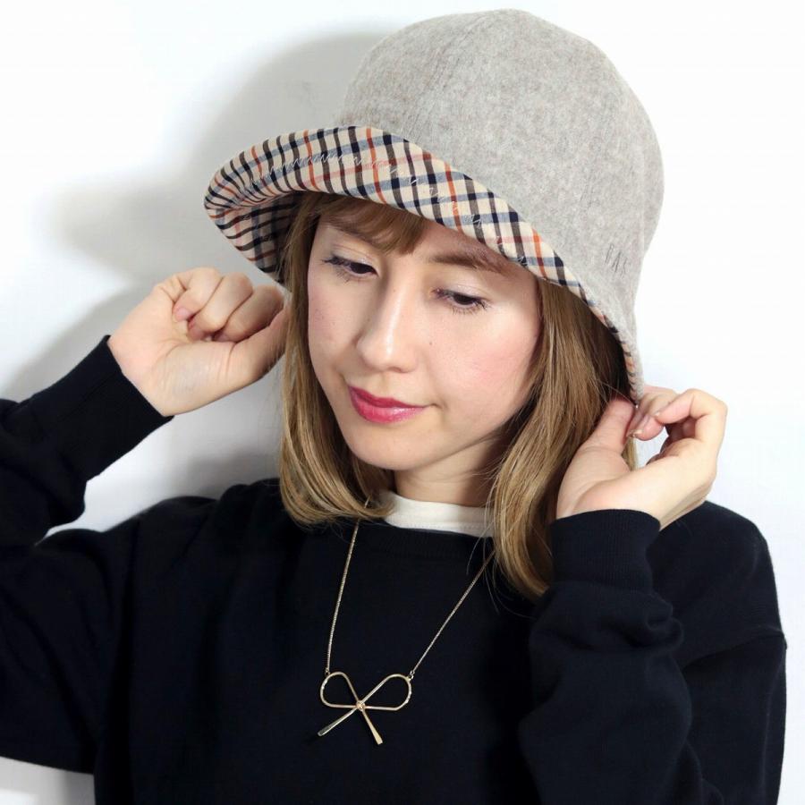 クロッシェ レディース ダックス 服 ミセス ファッション 冬 帽子 ベージュ 温かい 防寒対策 ウール ハット シャギー d9349