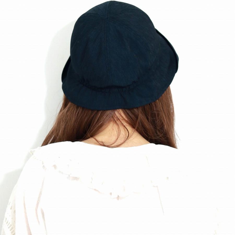 DAKS（ダックス） チューリップハット レディース 帽子 シャンブレー