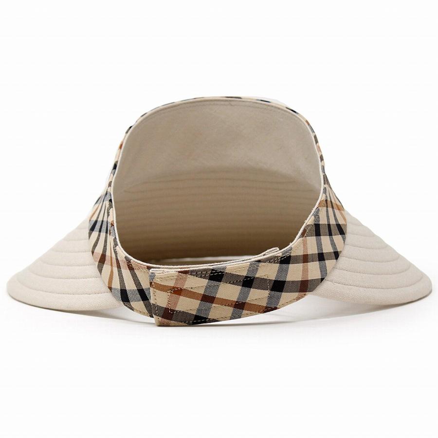 DAKS（ダックス） レディース UVカット 日本製 クルクルバイザー 女性