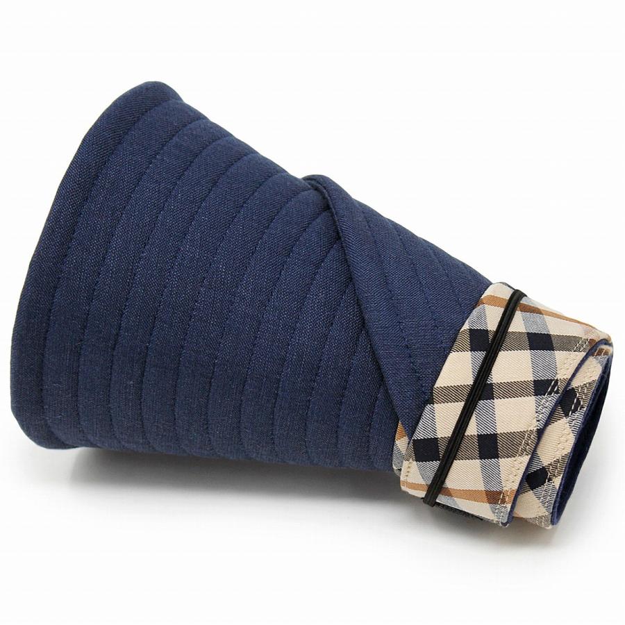 DAKS（ダックス） 広つば クルクルバイザー 女性 日除け 手洗い可