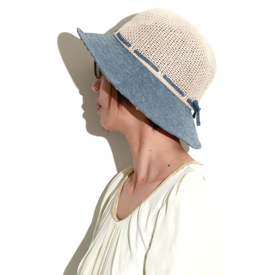 ハットレディース ダウンハット 春夏 大きいサイズ つば広 daks レディース 婦人用帽子 大きいサイズ 涼しいグッズ UVカット 紫外線対策 ダックス｜elehelm-hatstore｜22