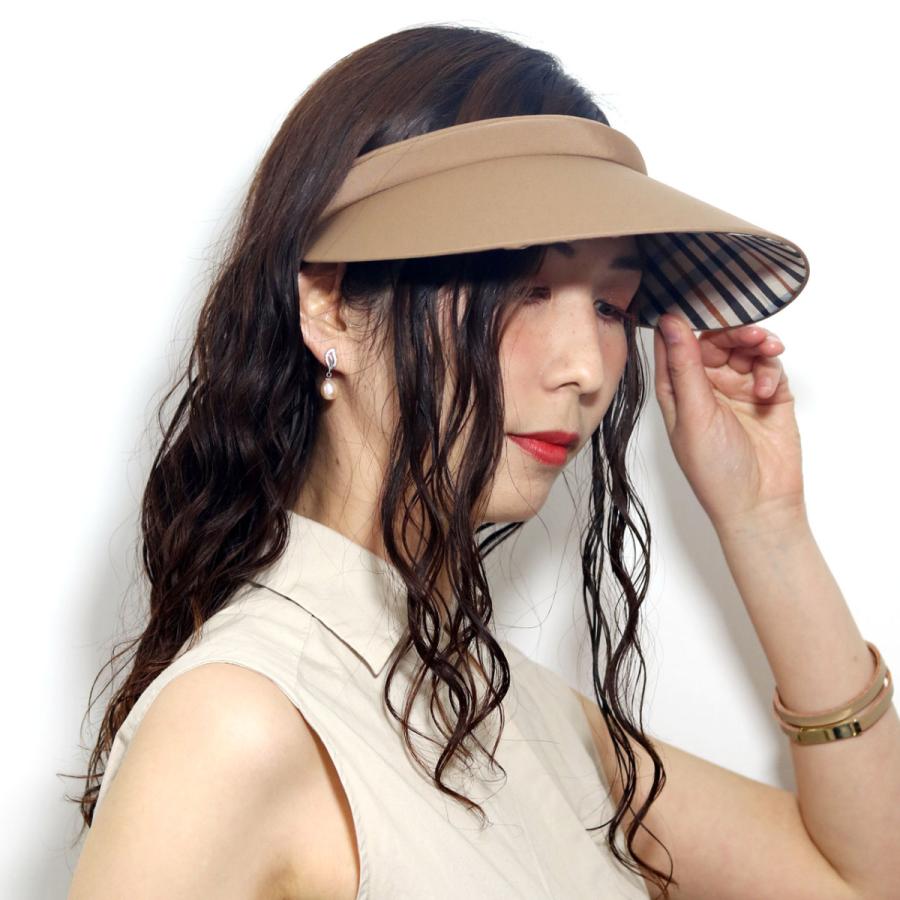 DAKS UVカット サンバイザー レディース 母の日 ギフト ミセス