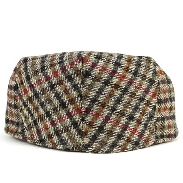 ハンチング 紳士 メンズ ダレーナ dalena ガンクラブチェック ツイード