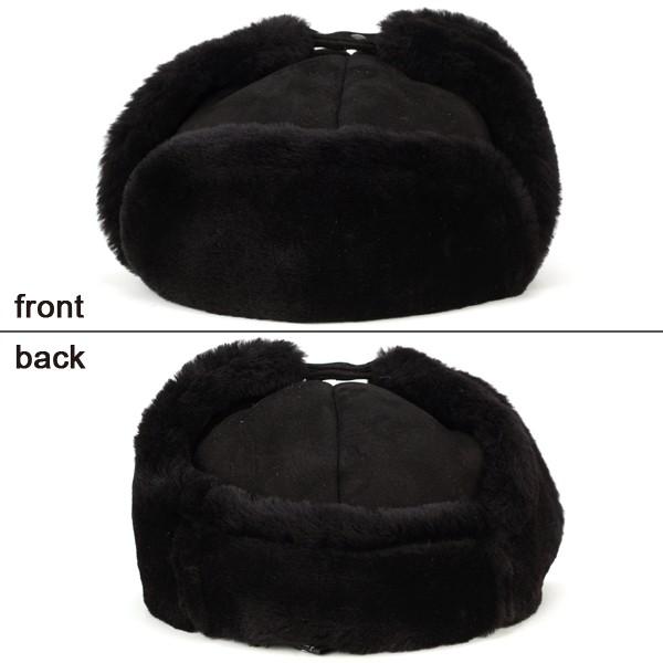 ロシア帽 ウシャンカ ムートン 本革 ダレーナ dalena 防寒 飛行帽