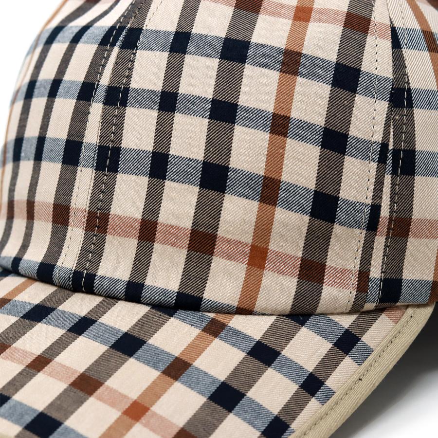 DAKS（ダックス） 帽子 レディース キャップ 秋冬 ハウスチェック