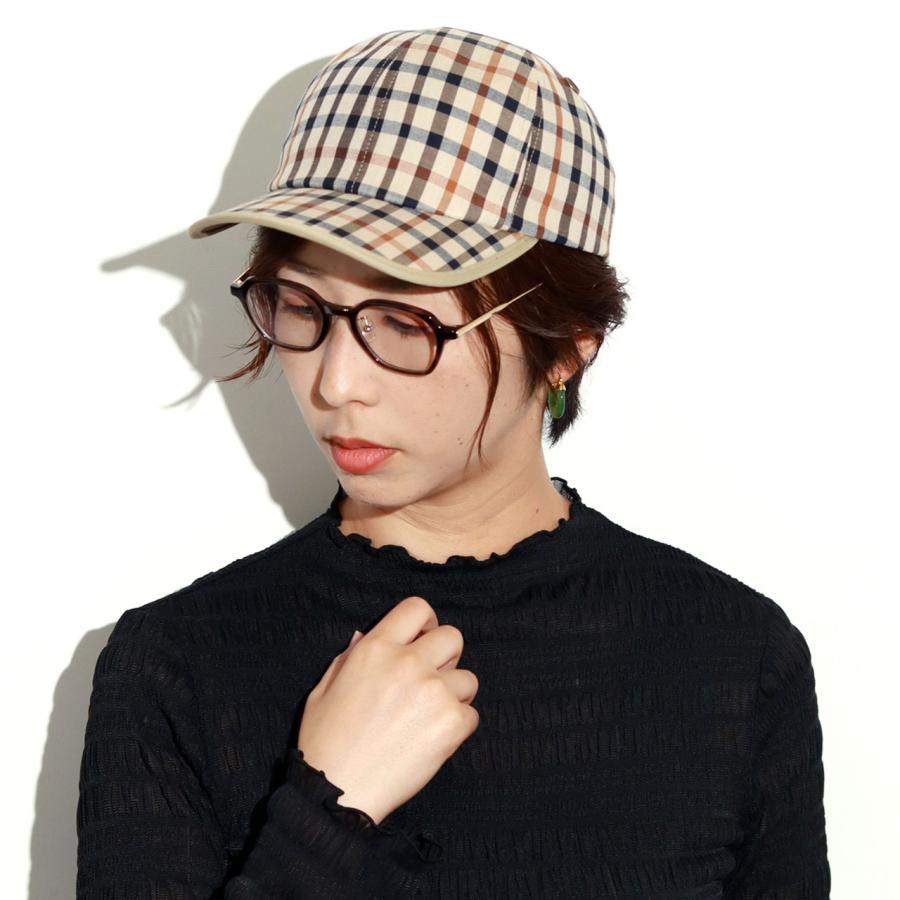 DAKS（ダックス） 帽子 レディース キャップ 秋冬 ハウスチェック
