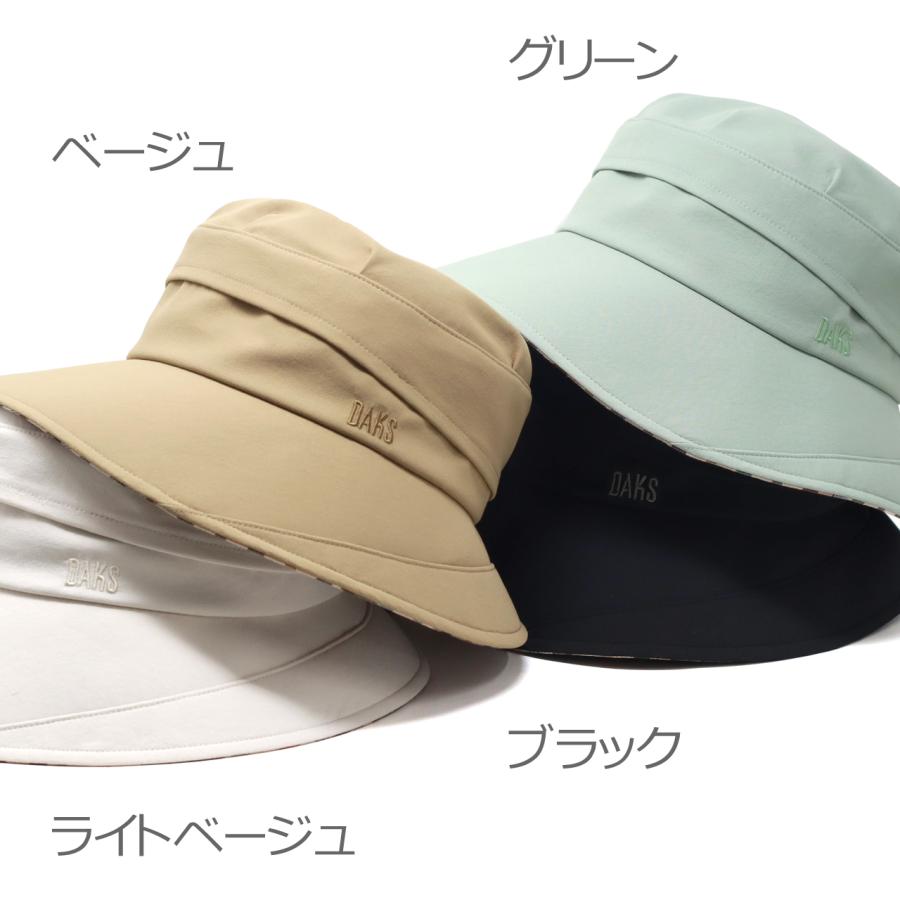 DAKS（ダックス） ハット ダウンブリム 春夏 レディース用 チェック柄