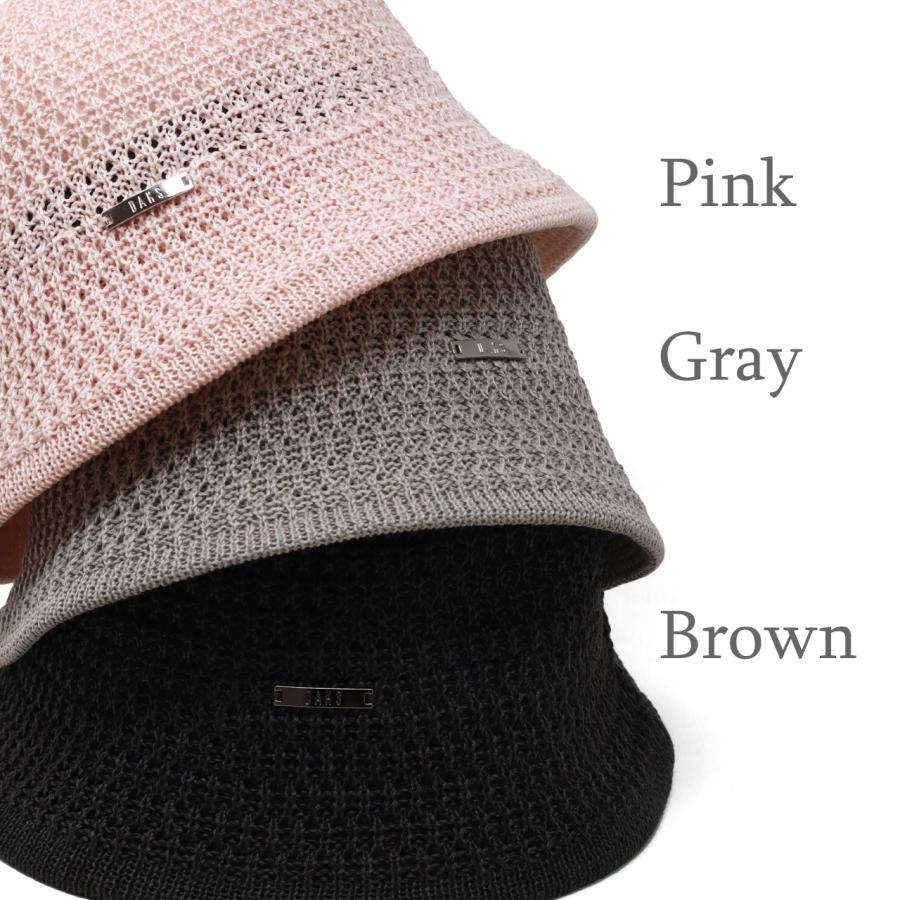 DAKS（ダックス） 麻 帽子 レディース チューリップハット 母の日