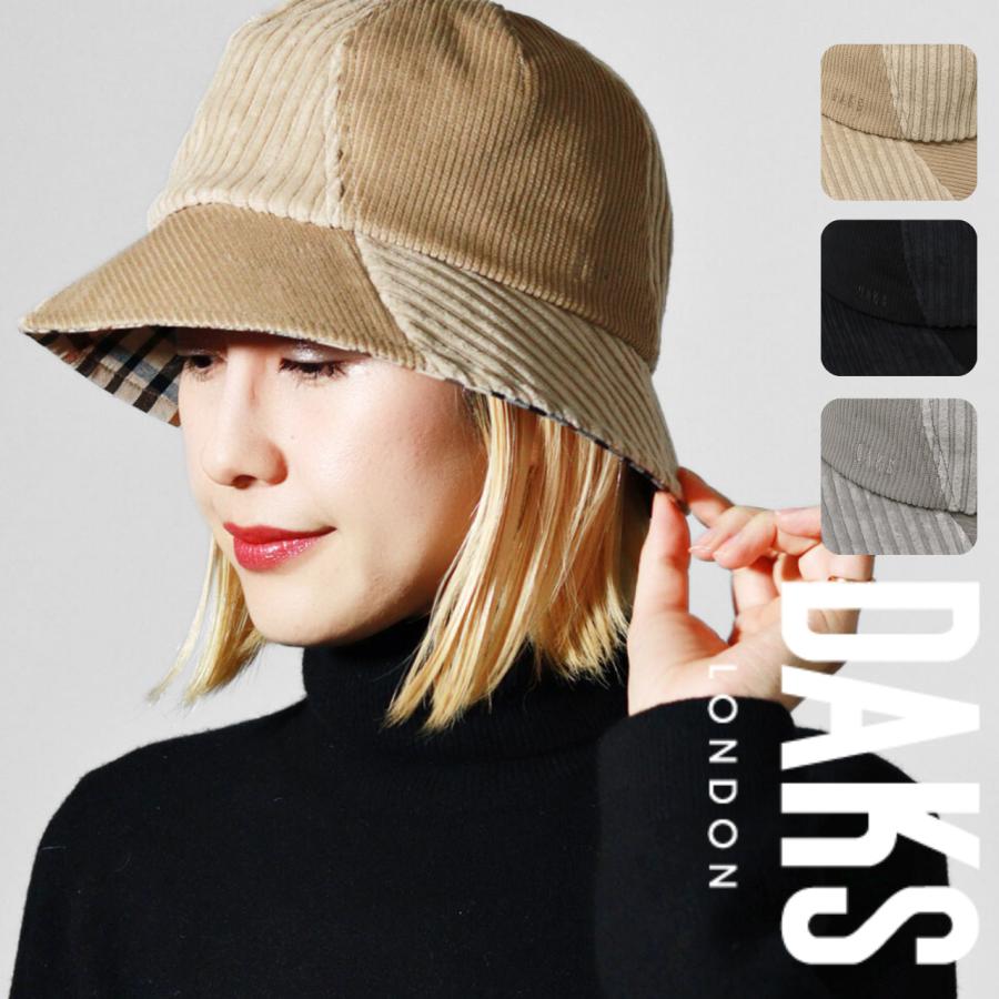 DAKS（ダックス） 帽子 レディース 秋冬 ハット クロシェハット