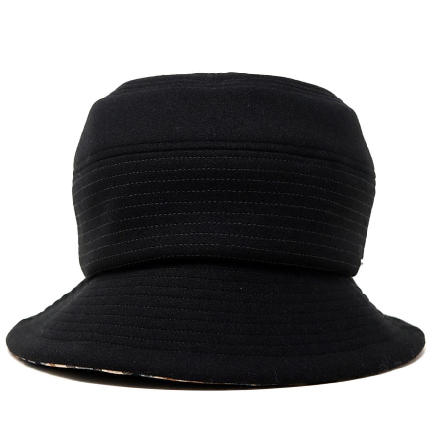 DAKS（ダックス） 帽子 ミセス ハット クロッシェハット 起毛 フェルト